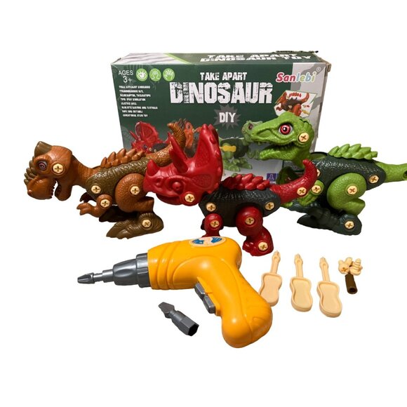 Stem Toys Take apart dinosaur Set 3 Dinosaurs - Picture 2 of 13